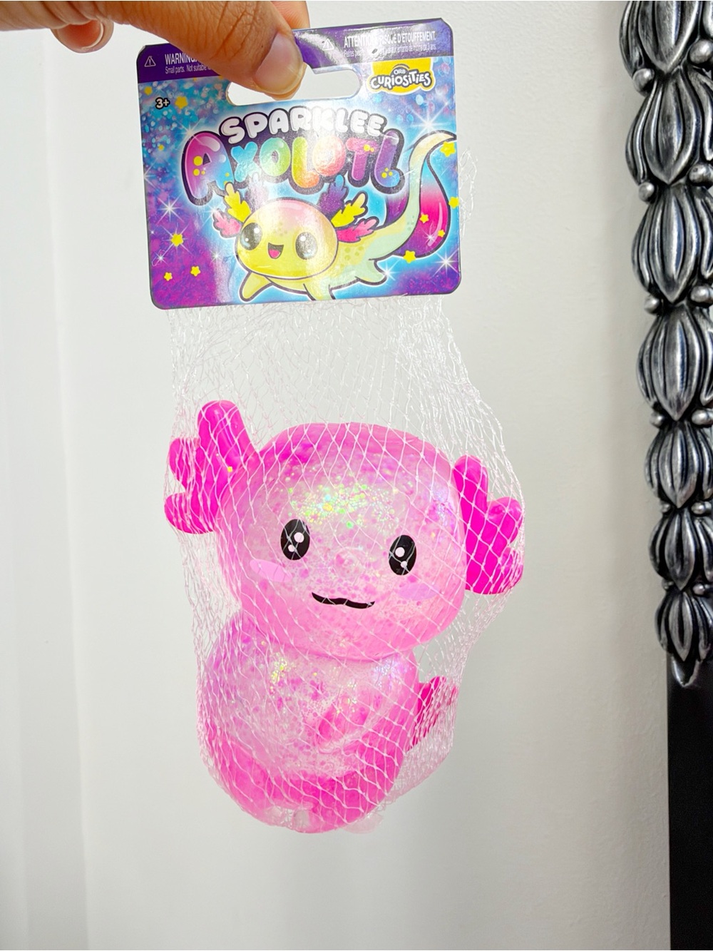 NEW Set of 3 Orbeez Glitter Axolotl Squishy Bundle Viral Original ORB RARE - Picture 5 of 7